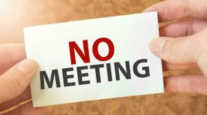 No meeting
